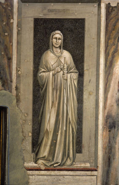Giotto, Temperantia from 