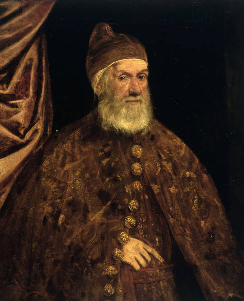 Girolamo Priuli / Gem.v.Tintoretto from 