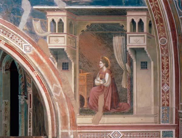 Giotto, Maria der Verkuendigung from 