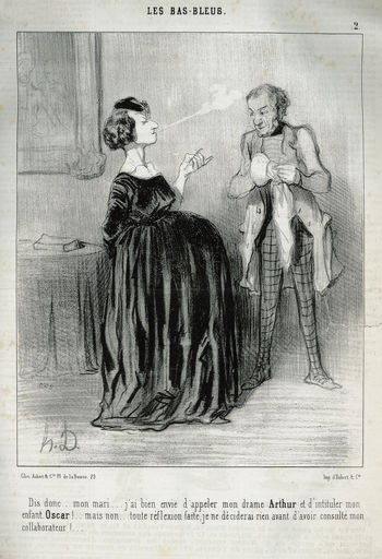 H.Daumier, Dis donc.. mon mari.. from 