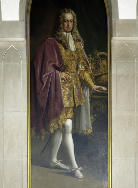 Emperor Joseph I , Full-figure portrait from 