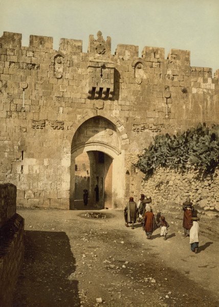 Jerusalem, Löwentor from 