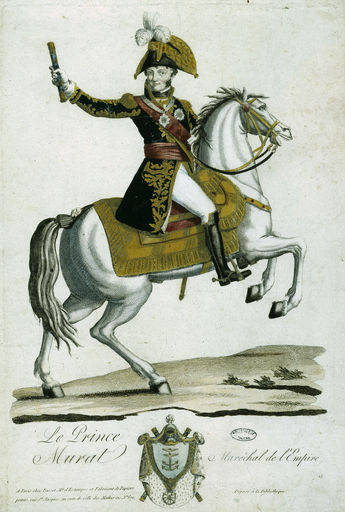 Joachim Murat / Kupferstich 1804 from 