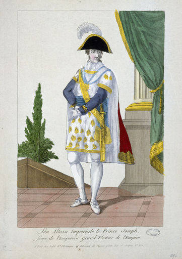 Joseph Bonaparte / Kupferstich um 1804 from 