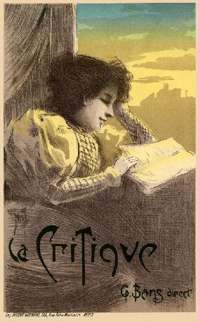 Journal La Critique (Poster)