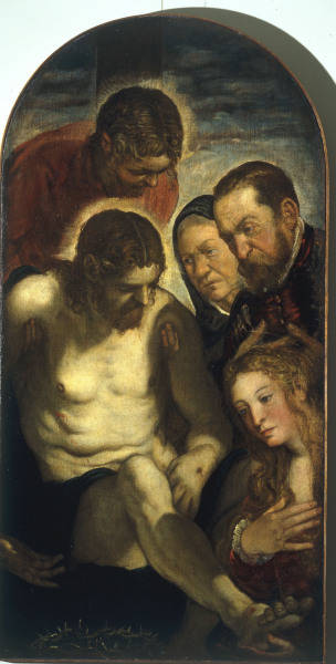 J.Tintoretto, Grablegung Christi from 
