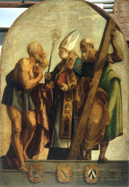 J.Tintoretto, Hieronymus, Alvise u.Andr. from 