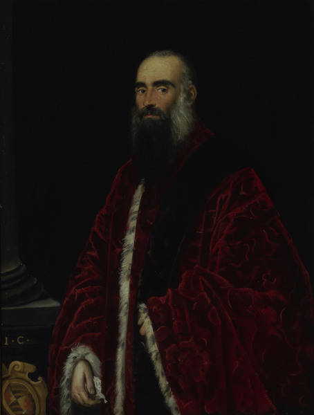 J.Tintoretto, Prokurator Contarini from 