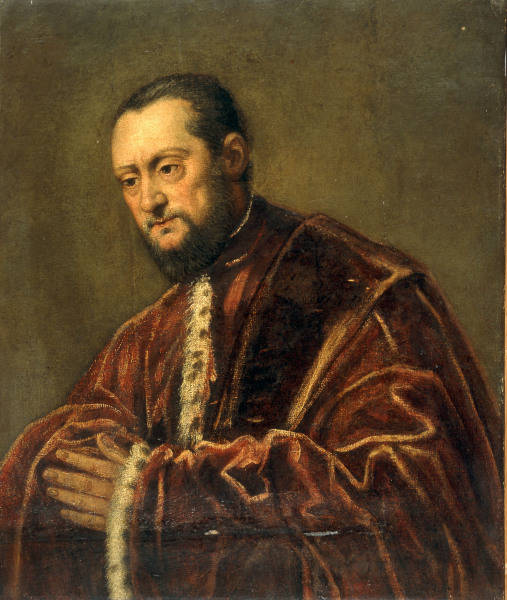J.Tintoretto, Ratsherr im Gebet from 
