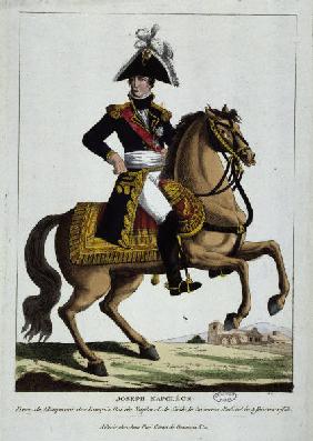 Joseph Bonaparte, Reiterbildnis / Kpfst.