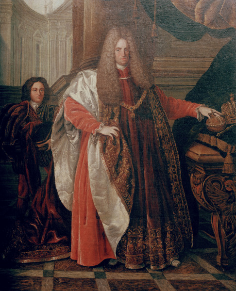 Emperor Charles VI , Anon. painting from 
