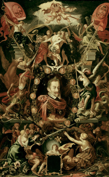 Kaiser Matthias,  Allegorie from 