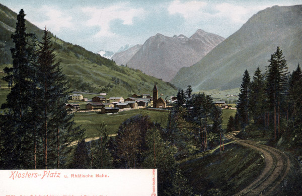 Klosters, Rhätische Bahn from 