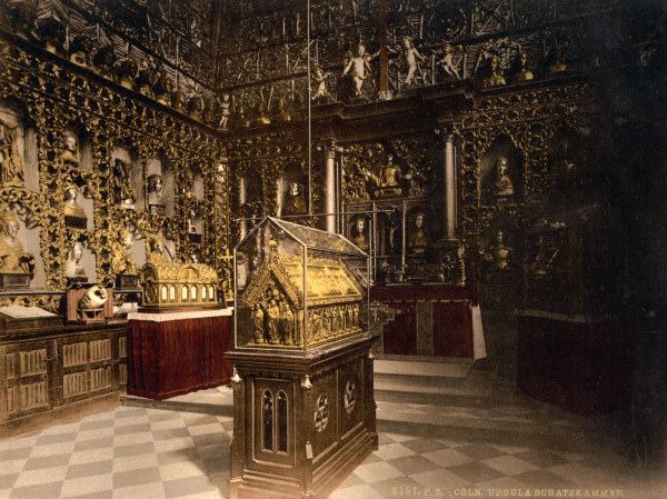 Köln,St.Ursula,Goldene Kammer from 
