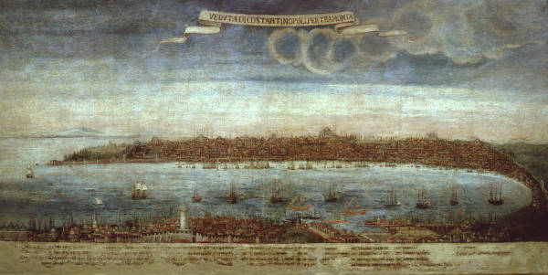 Konstantinopel / Gemaelde 16.Jh. from 
