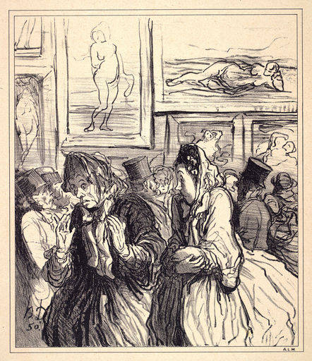 Kunstausstellung, ..des Venus / Daumier from 