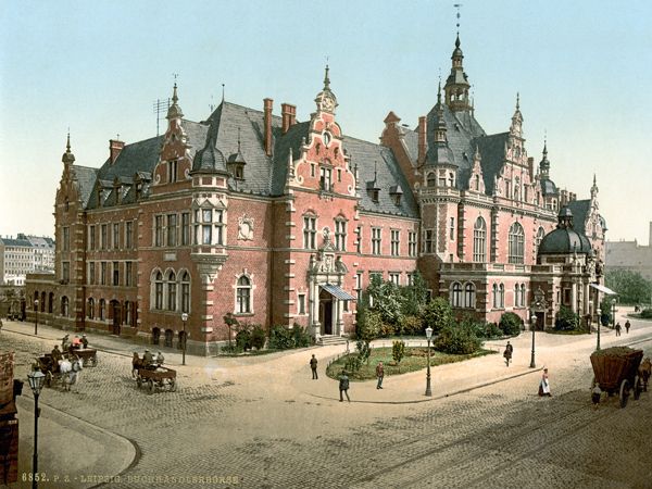 Leipzig, Buchhändlerhaus from 