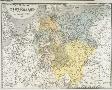 Landkarte Deutschland 1861