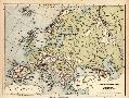 Landkarte Europa 1878