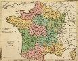 Map of France 1794