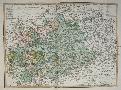 Landkarte von Sachsen 1798