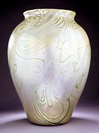 Large Favrile Glass Vase from 