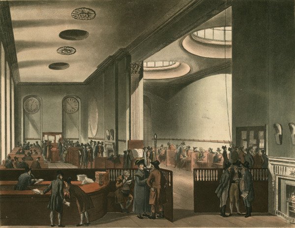 London , Lloyds Subscription Room from 