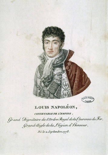 Louis Bonaparte / Punktierstich um 1804 from 