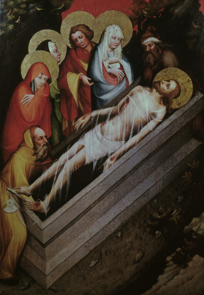Master Wittingauer Altar / Entombment from 