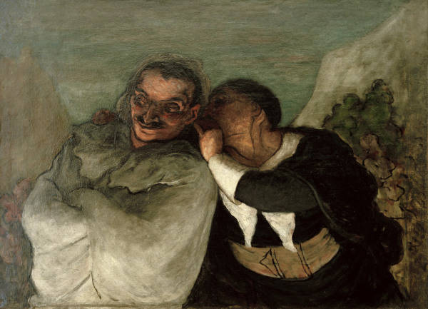 Moliere, Fourberies de Scapin / Daumier from 