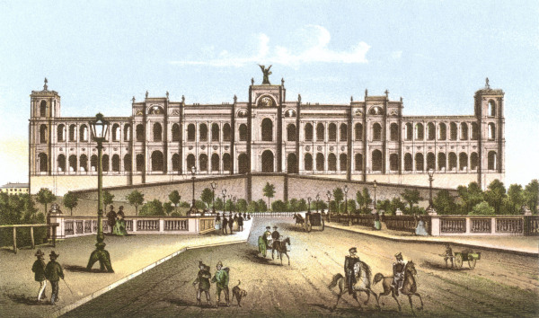 München, Maximilianeum from 