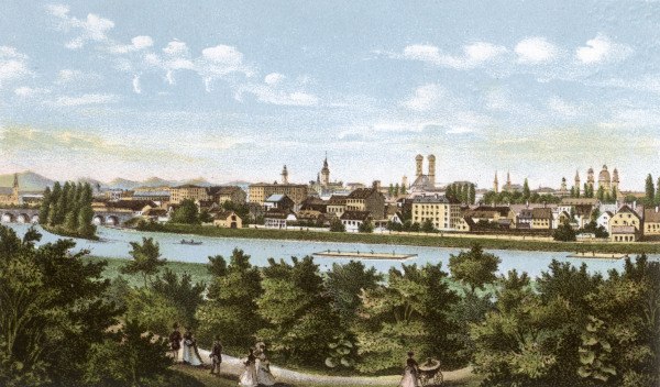 München von Osten from 