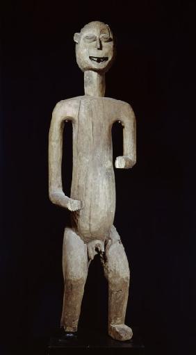 Maennl. Figur, Bamileke, Kamerun / Holz
