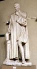 Machiavelli, sculpture by Lorenzo Bartolini (1777-1850) (plaster)