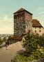 Nürnberg, Burg ,  Fünfeckiger Turm