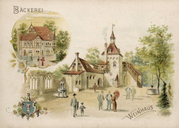 Nürnberg, Landesausst., Weinhaus from 