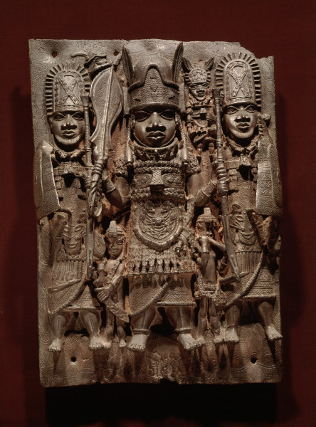 Oba with Attendants / Benin / Nigeria from 