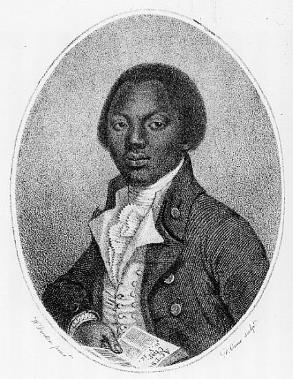 Olaudah Equiano alias Gustavus Vassa, a slave from 