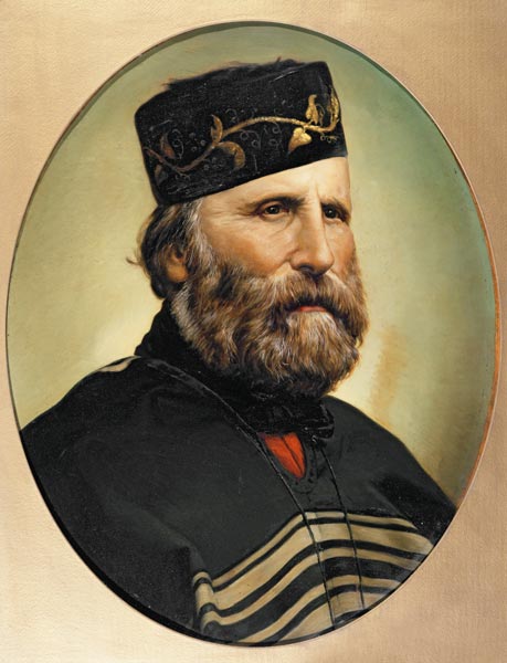 Portrait of Giuseppe Garibaldi from 