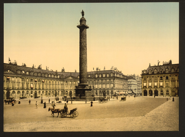 Paris, Place Vendôme from 