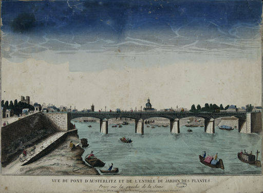 Paris, Pont d''Austerlitz / Guckkastenbl. from 