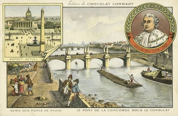 Paris, Pont de la Concorde from 