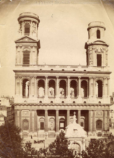 Paris, Saint-Sulpice / Foto 1890 from 