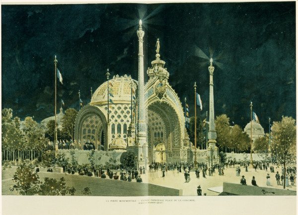 Paris, Weltausst.1900, Pagode de Vishnou from 