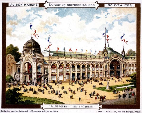 Paris, Weltausst.1900, Palais des Fils from 