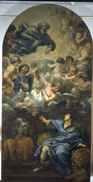 Pietro da Cortona, Daniel in Loewengrube from 