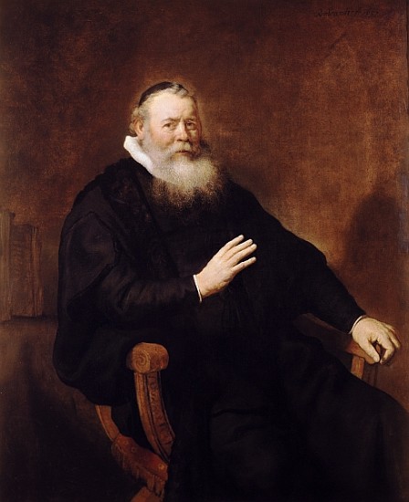 Portrait of Pastor Eleazer Swalmius, 1637-42 from 
