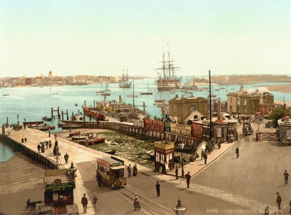 Portsmouth, Harbour from 