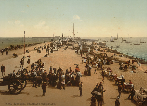 Portsmouth, Southsea, Promenade from 