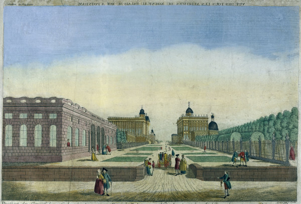 Potsdam, Neues Palais from 